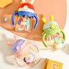 Infant Cartoon Drinking Cup with Handle Bounce Cover Childrens Straw Cup Drop-Resistant Kindergarten Men and Women Baby Learns to Drink