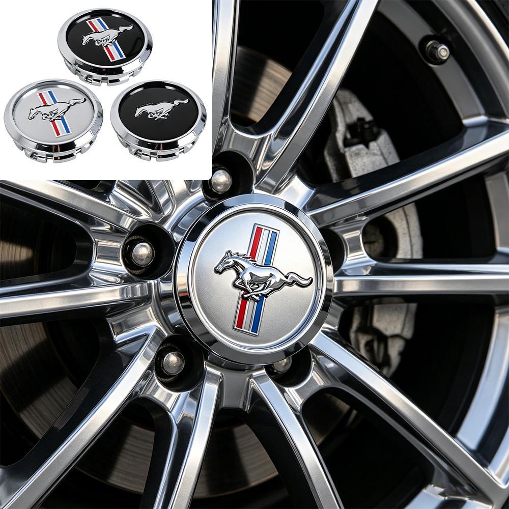 4Pcs 68mm Logo Hub Caps Car Wheel Center Cover Ford Focus 2 3 4 MK2 MK3 MK5 Fiesta MK7 Mondeo Fusion Explorer Escape Shelby Edge