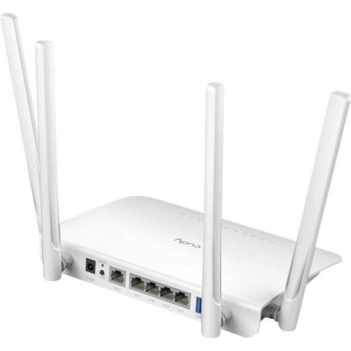 Cudy WR1300 Routeur Wi-Fi 2.4 GHz, 5 GHz 1200 MBit/s