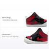 Air 1 Retro High OG Crib Patent Bred Sneakers dla niemowląt Czarne Varsity-Red Białe AT3745-063