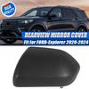 Textured Black Mirror Cap Cover For Ford Explorer 2020-2024 Left Driver Side 1PC