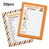 Yousheng 30 Spieler Thanksgiving Spiele für Familienfeier Erwachsene Büro Große Gruppen Wortsuche Scramble Pictionary Spielkarten Set für Feiertagsfeier
