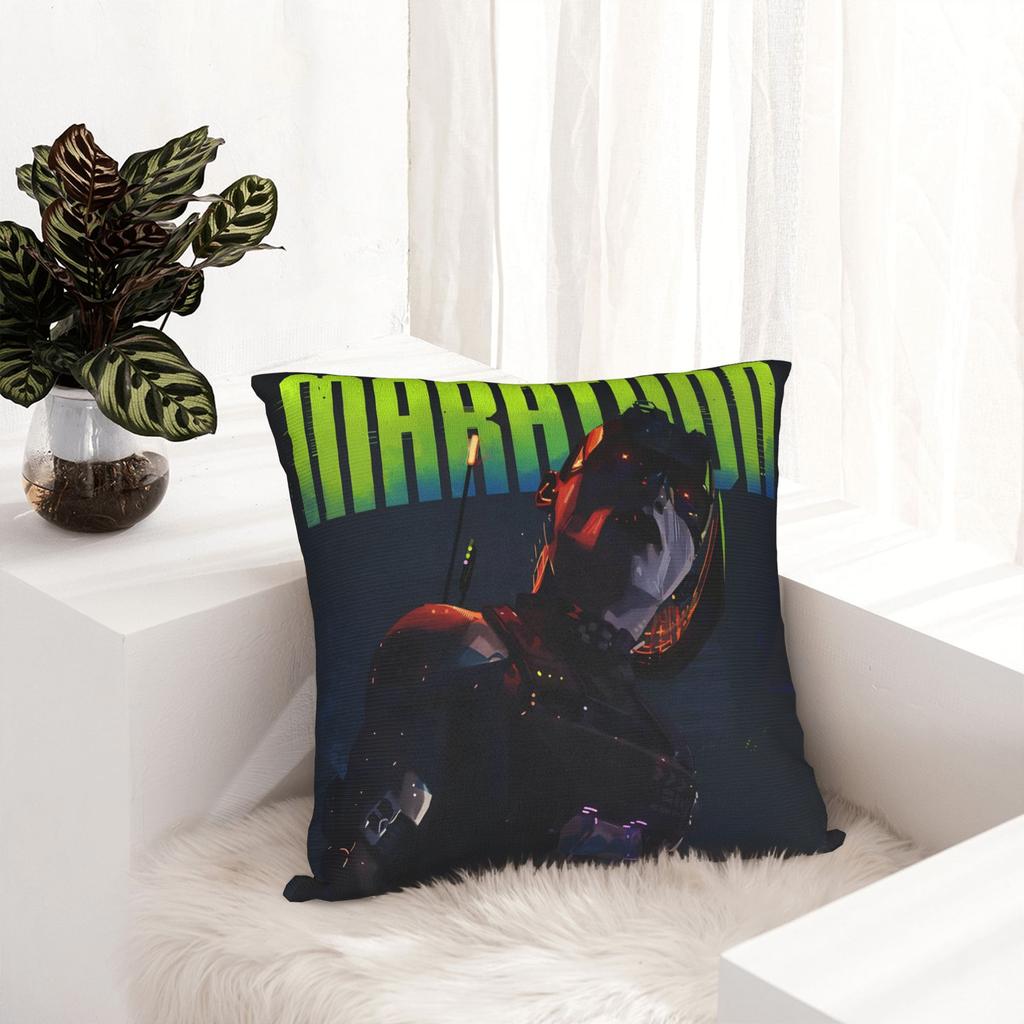 Decorative Pillowcase Game Marathon Merchandise Home Pillow Case Cover Zipper Multi-Size