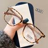 Wooden Color TR90 Eyeglass Frames for Men Women Rectangle Shape Japan Style Lightweight Durable Glasses Frame