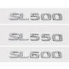 Car Tail Box Stickers Badge for Mercedes Benz SL63 SL65 SL300 SL320 SL350 SL500 SL550 SL600 ABS Rear Trunk Decal Emblem AU1