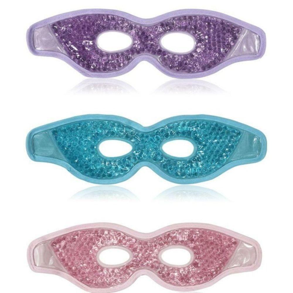 Heat Therapy Cold Eye Packs Reusable Ice Gel Pack Cold Compress Face Mask  Relieves Eye Strain
