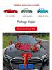 Complete Wedding Car Decoration Set: Front Flower Main Car and Lead Car Arrangement