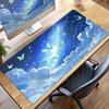 Large Milky Way Art Anime Extended Mouse Pad XXL Computer Laptop Office Rubber Nonslip Table Pad Aesthetics Gaming Keyboard Mats