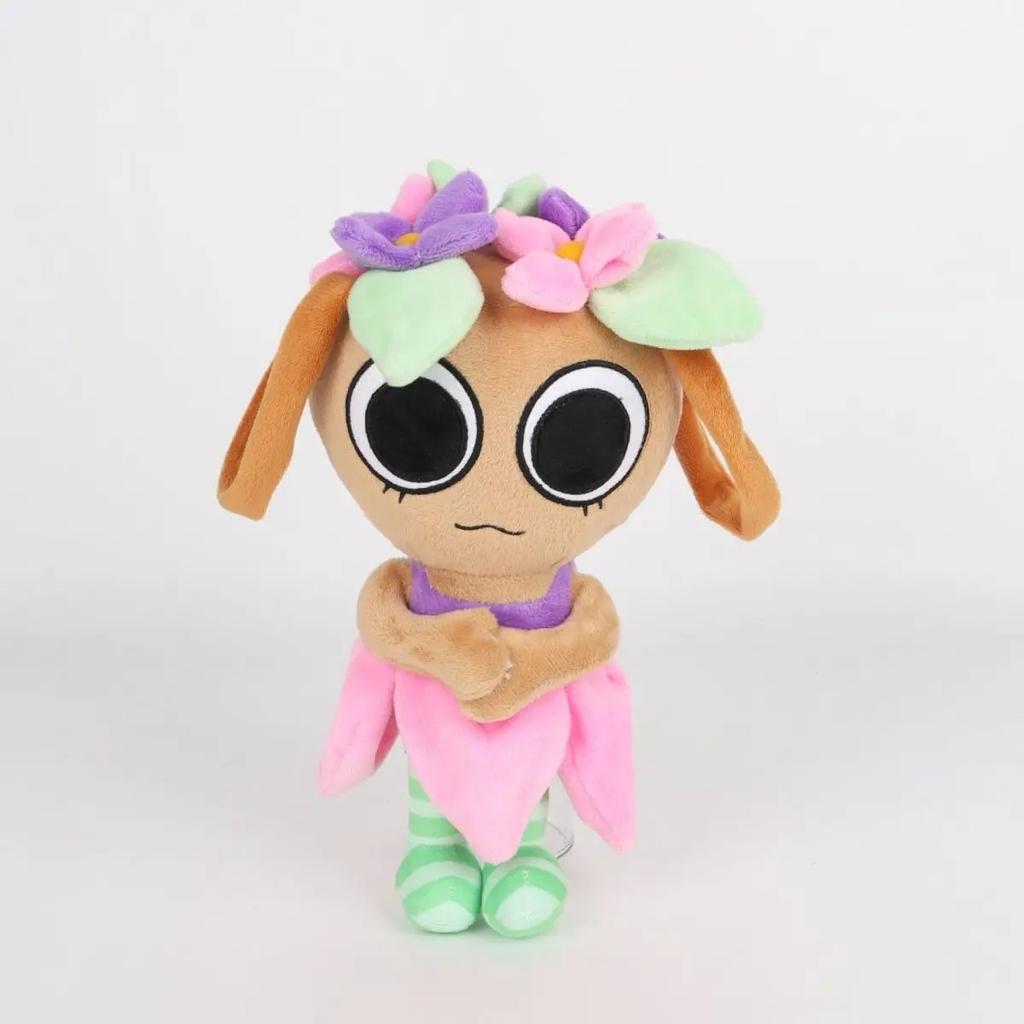 Soft and Huggable Decorative Flower Plush Doll
