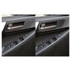 Carbon Fiber Interior Door Handle Frame Cover Sticker For Mazda 3 2010-2013