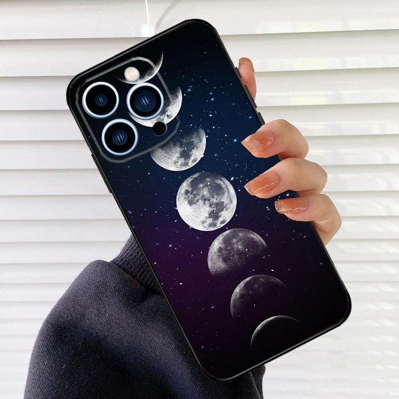 

Space Sky Moon Phone Cover For iPhone 16 15 12 11 13 14 Pro Max Mini X XR XS Max Plus Phone Case iPhone 13 Pro