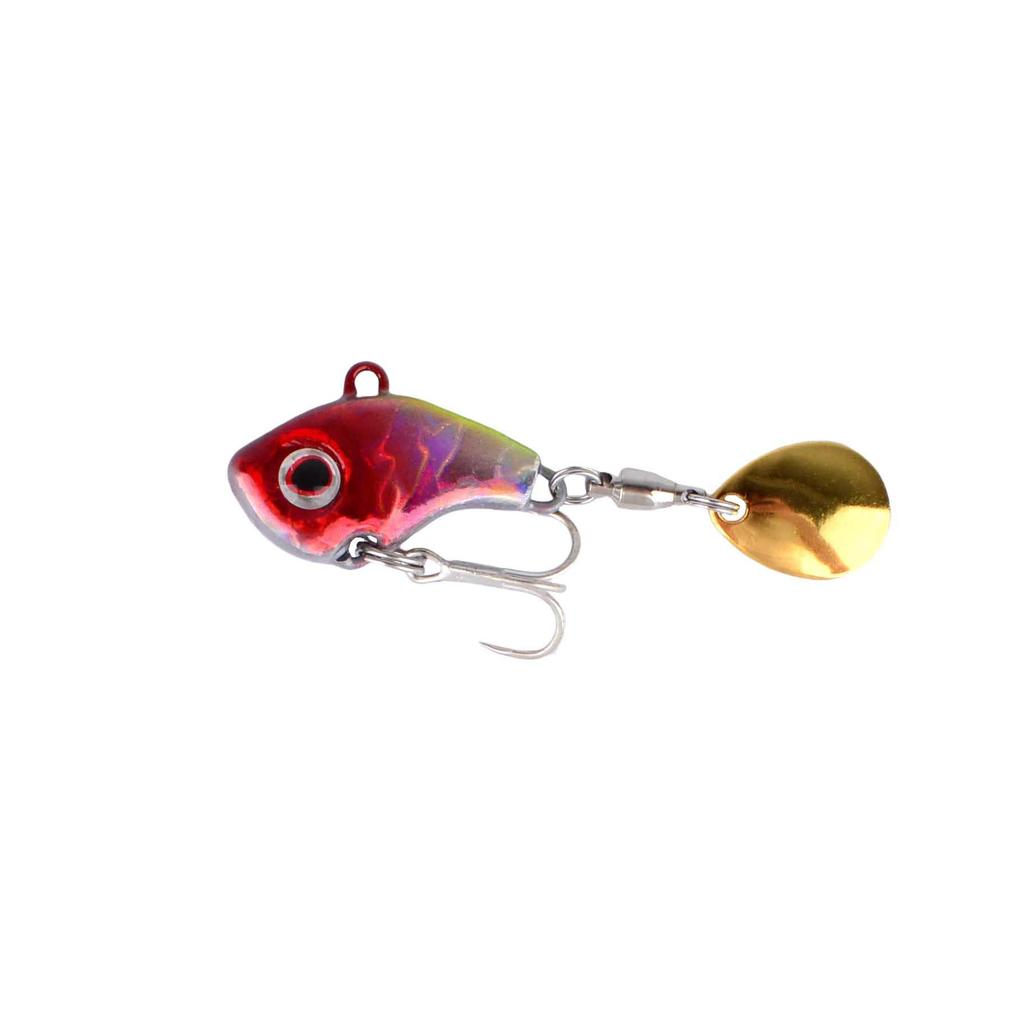 Señuelo VIB Spinner Metálico de Tercera Generación: Equipo de Pesca de Rotación Rápida