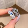 Korean Style Daisy Flower Ring - Elegant High-End Index Finger Jewelry