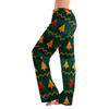 Womens Pajama Pants Sleepwear Casual Drawstring Elastic Waist Pants Comfy Straight Yoga Loose Trousers