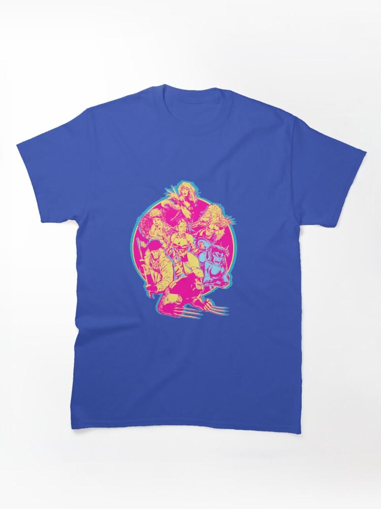 Wolverine and the X Men 90’s Retro Jim Lee X-Men Group Classic Unisex T-Shirt