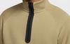 Nike Sweatshirts Men's Olive Stand Collar Moderate FB7998-276