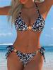 1011 New European and American Split Swimsuit Women's Bikini Swimsuit Explosion Temu Xiyin BK