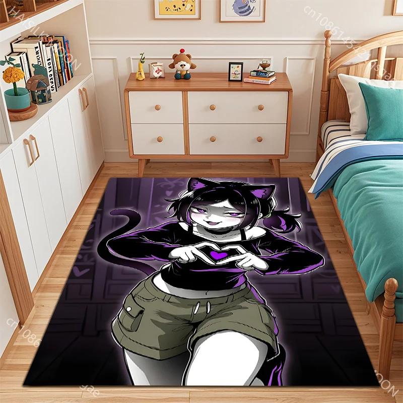 6 Styles The Coffin of Andy and Leyley Pattern Carpet for Living Room Bedroom Bedside Floor Mat Cloakroom Game Room Area Rug