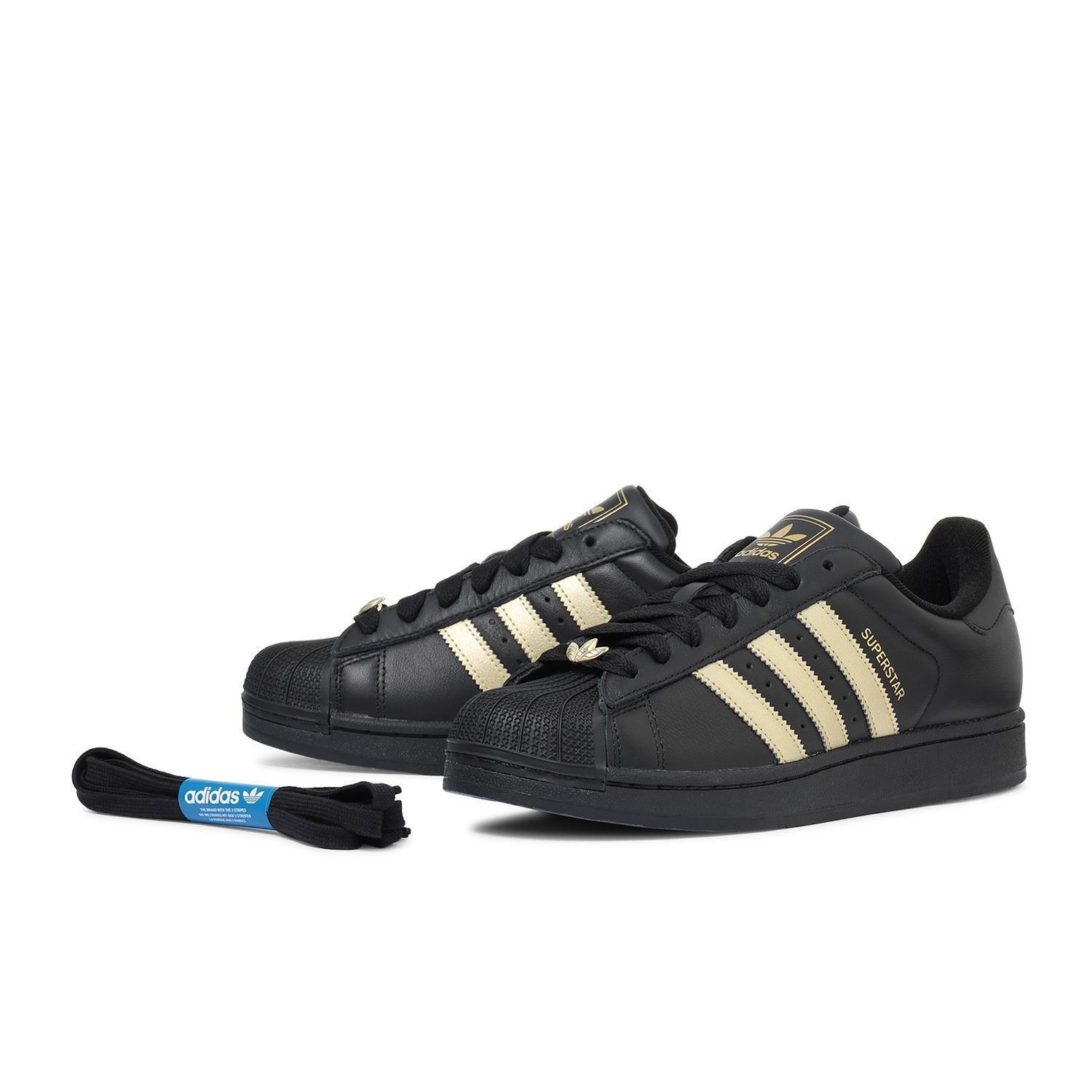 KJ3550 adidas Originals Superstar 2 Core Black Gold Metallic Core Black (Men s) 10