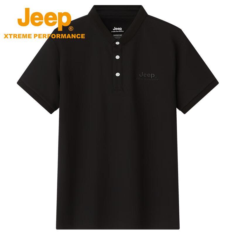 JEEP Men s Short Sleeve Polo Shirt M
