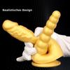 Double Dildos Female Masturbation Double Penetration Both Vagina and Anus Big Penis with Suction Cup Sex Toy Anal Plug Penis