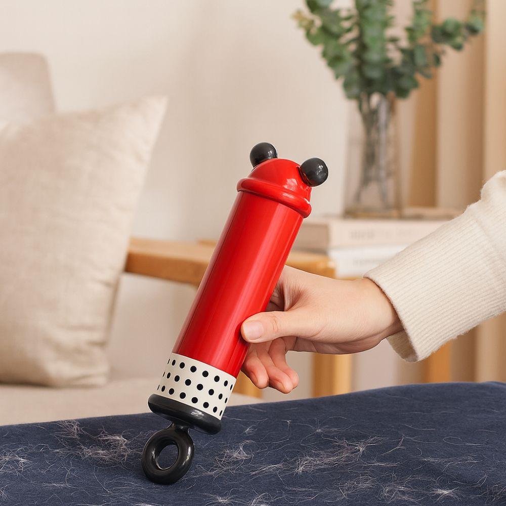 Portable 2 In 1 Lint Remover Reusable Sticky Roller Roller Hair Adhesive Furniture Cleaning