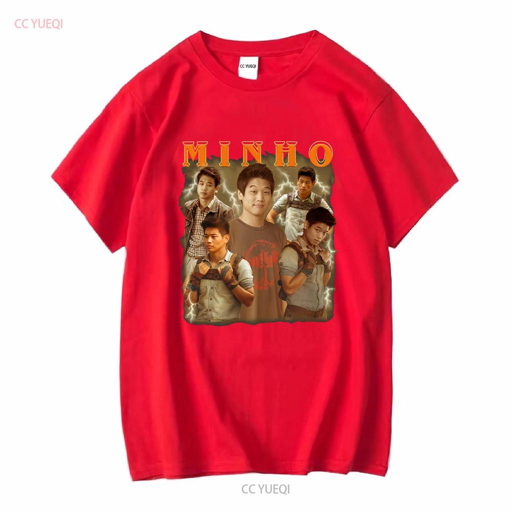Minho The Maze Runner Vintage Bootleg T Shirt Ki Hong Lee Funny Fan Gift Vintage Washed Soft Homme Stylish