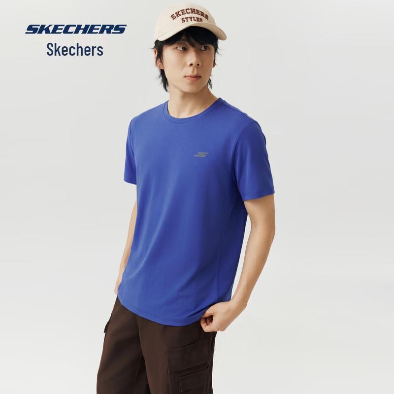 Skechers Men s Knit Short Sleeve T-Shirt P226M099 XXL