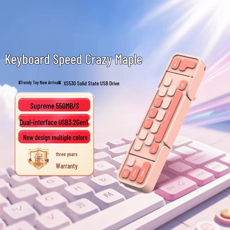 Lenovo Xiaoxin XS530 Dual-Interface High-Speed SSD USB Drive