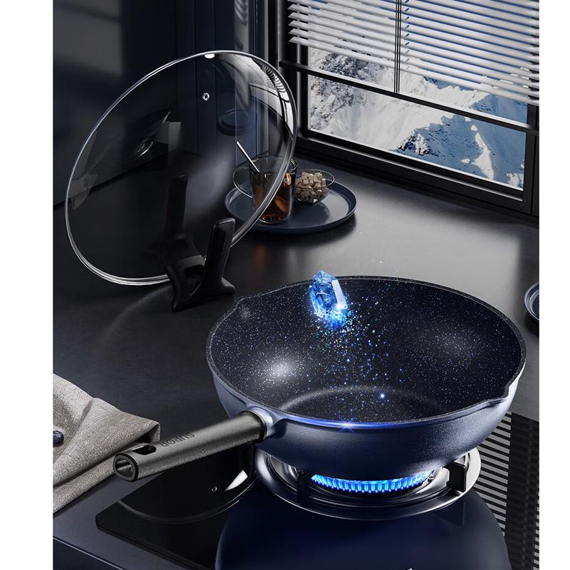 SUPOR Blue Diamond 30cm Non-Stick Wok