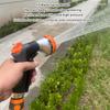 Multipurpose High Pressure Garden Hose Nozzle Ergonomic TPR Handle Durable ABS Body For Effective Landscape Irrigation