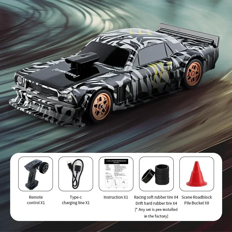 1/43 Full Scale 4-drive BMW Porsche GT3 Model Racing Drift Remote Control Rc Sports Car Boy Best Birthday Present