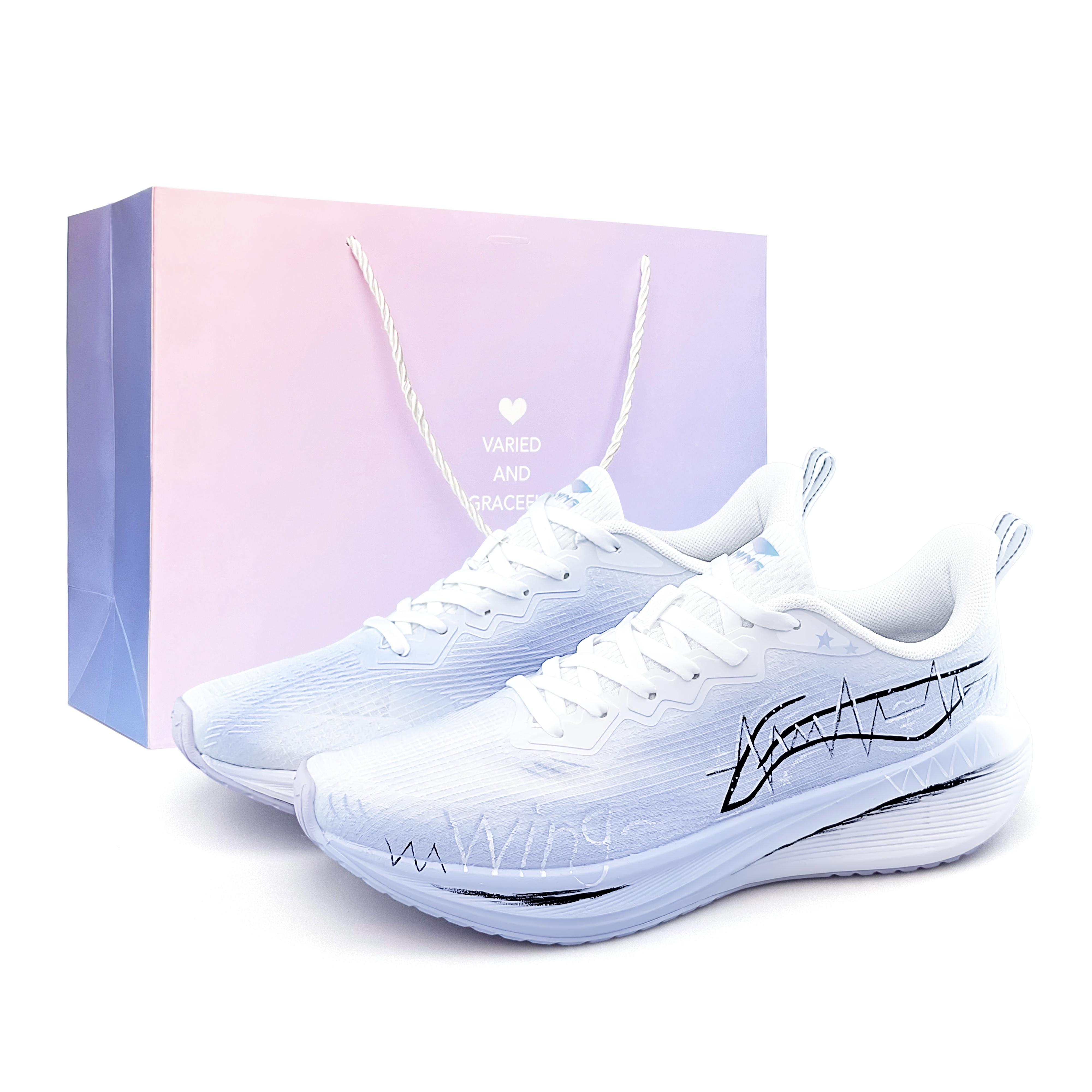 Li Ning Wuyue Амортизация Скользкая Устойчивая к истиранию Дышащая Покрытие Низкий верх ARST004-3(Team1406-BOX) 38