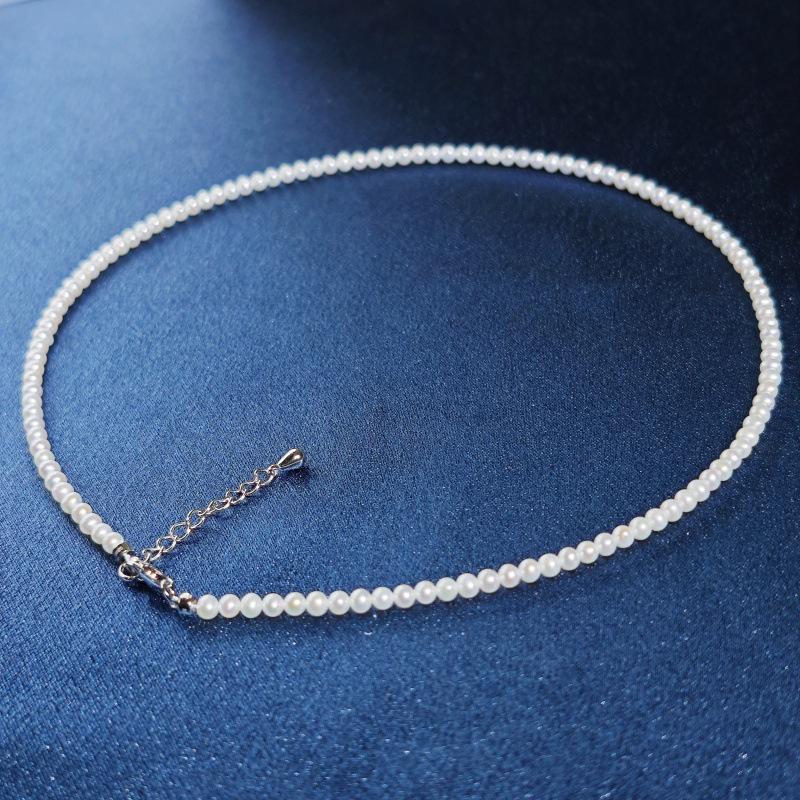 Zhuji Simple Freshwater Pearl and Millet Bead Necklace