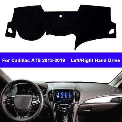 2 Layers Car Auto Dashboard Cover Carpet Cape For Cadillac ATS 2013 2014 2015 2016 2017 2018 2019 Dash Mat Dashboard Pad Anti-UV