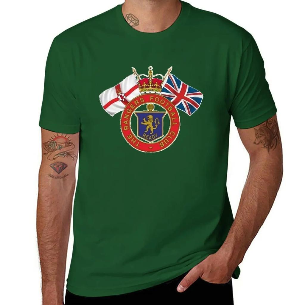 New The Rangers Football Club Classic Tshirt Custom T Shirts Tshirt Short Sublime T Shirt Oversized T Shirt Unisex