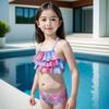 Neuer Meerjungfrauen-Badeanzug für Mädchen, neuartiger Performance-Anzug, Bikini, Urlaubs-Heißquellen-Badeanzug, grenzüberschreitender Kinderbadeanzug