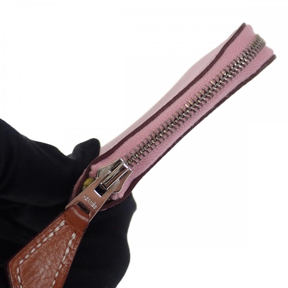 HERMES   Coin case Morve Silvestre/pink Women
