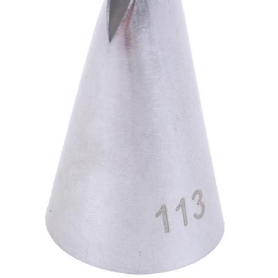 5Pcs Leaves Nozzles Stainless Steel Icing Piping Nozzles Tips Pastry Cake Decor