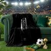 Fulham Football Crest Throws Blanket Flannel Blankets Plush for Couch Bed Gifts for Men Women Travel picnic blanket Christmas fan gifts