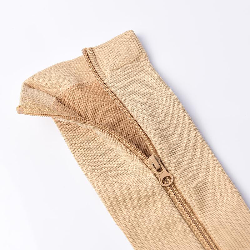 Zipper Compression Sports Socks - Beauty Leg Support Sox