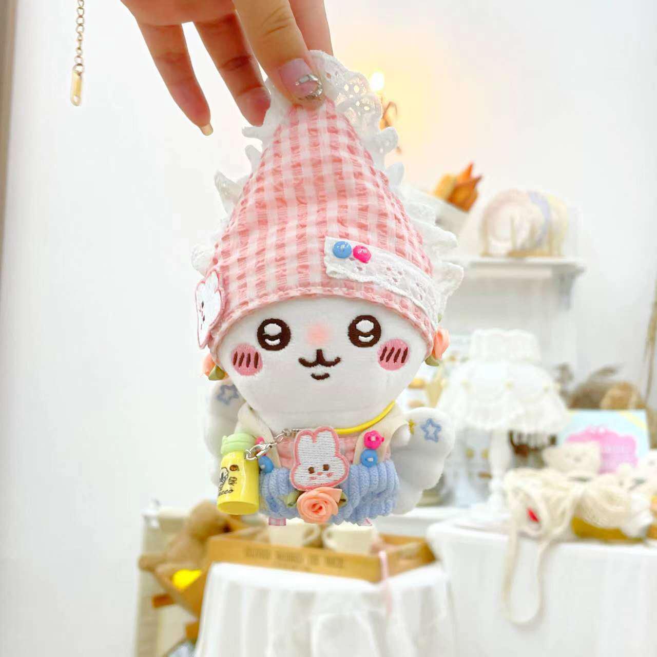 

Одяг для бавовняної ляльки 10 см і 20 см та бандана - Пухкий/Звичайний крій, Безкоштовна доставка 10CM