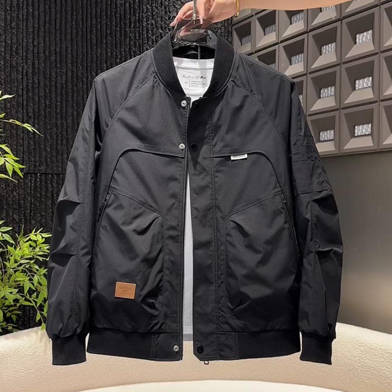 Men's Cotton Padded Baseball Jacket - Autumn/Winter Fashion Trend, Versatile Workwear & Casual Top