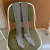 Thick Over-The-Knee Socks Vertical Solid Color High Socks That Do Not Fall Off Calf Socks Double Needle Stocking Women