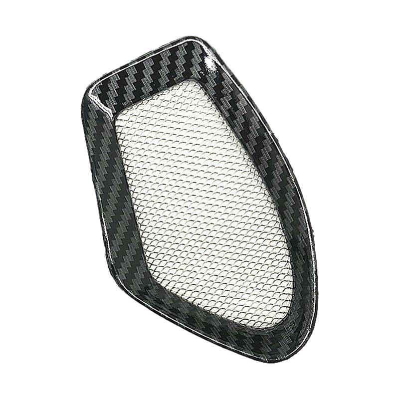 1 Pair Motorcycle Front Gas Tank Air Intake Vent Cover Fairing Grille Fit for Ducati Monster 696 796 1100 2009-2012 2013 2014