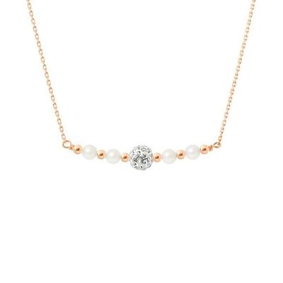 Necklace - LOVA LOLA VAN DER KEEN - Genuine Freshwater Pearl - 925 Sterling Silver - 42 Cm