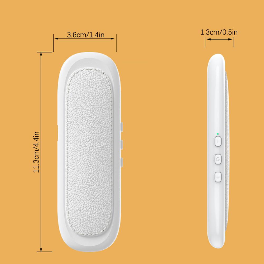 Mini Bone Conduction Bluetooth Speaker Sleep Aid Wireless Sound Bar Under Pillow Stereo TF Card MP3 Music Player Fall Asleep