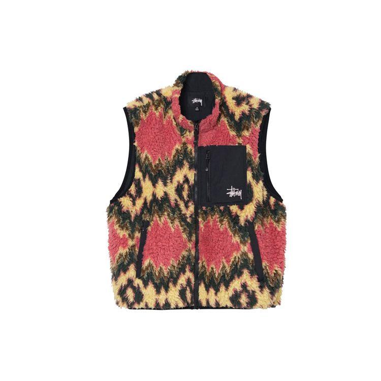 Stussy FW21 Fillmore Sherpa Vest Color