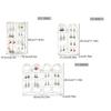 Acrylic Jewelry Display Stand Foldable Accessories Holder Decorative Storage Solution For Women Home Decoration