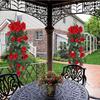 Artificial Artificial Rose Vine Wall-mounted Home Storefront, Outdoor Wedding Flower Vine and Green Plant Decoration